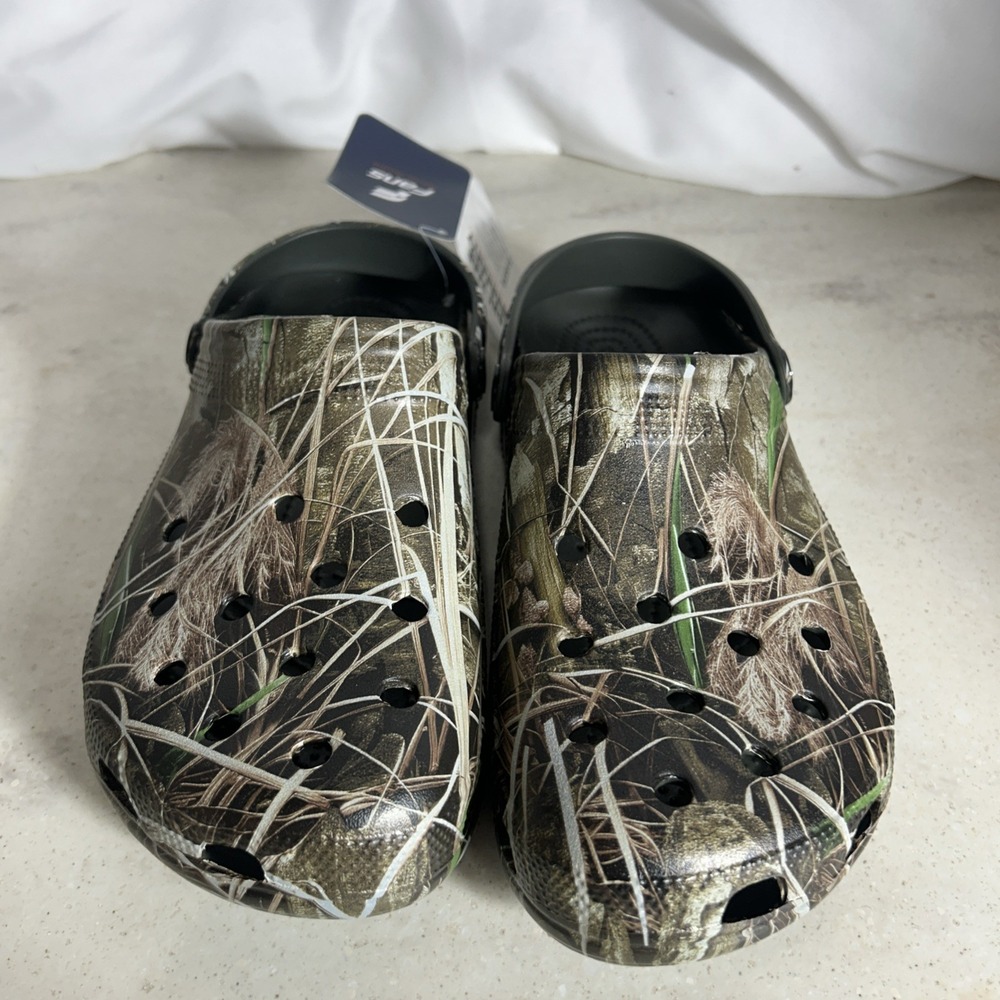 8Fans Camo Clogs Mens Size 10 Womens 12